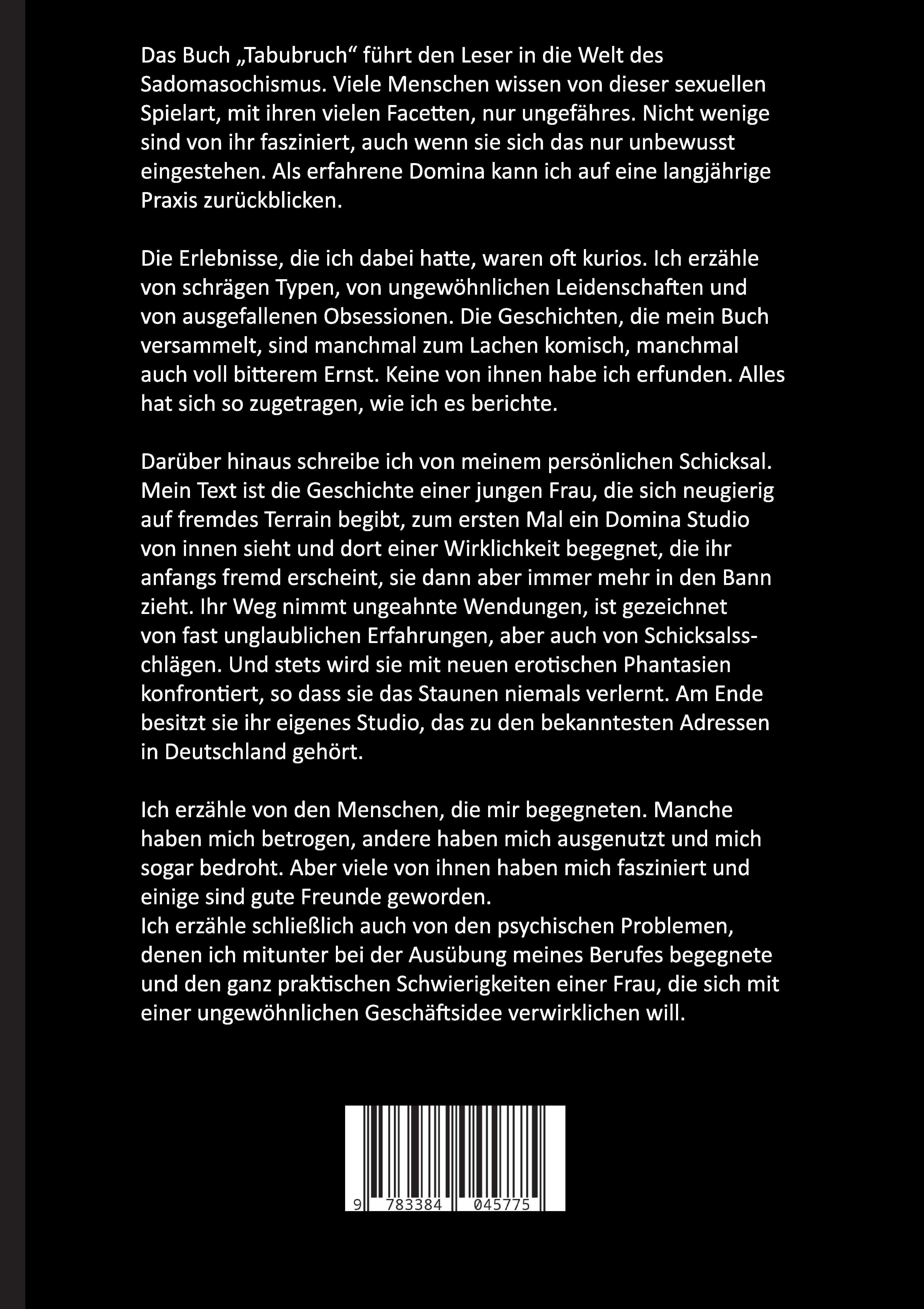 Rückseitencover Tabubruch