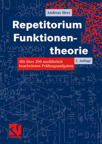 Vorderes Coverbild Repetitorium Funktionentheorie
