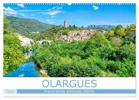 Vorderes Coverbild Frankreichs schönste Dörfer - Olargues (Wandkalender 2025 DIN A2 quer), CALVENDO Monatskalender