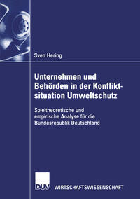 Vorderes Coverbild Unternehmen und Behörden in der Konfliktsituation Umweltschutz