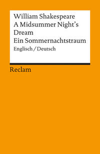 Vorderes Coverbild A Midsummer Night's Dream / Ein Sommernachtstraum. Englisch/Deutsch