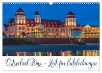Vorderes Coverbild Ostseebad Binz – Zeit für Erholung (Wandkalender 2025 DIN A3 quer), CALVENDO Monatskalender