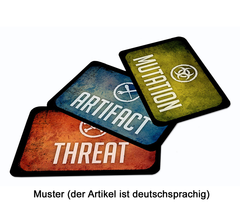 Beispielinhalt (Bild) Mutant: Jahr Null – Kartendeck
