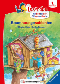 Vorderes Coverbild Leserabe mit Mildenberger Silbenmethode - Baumhausgeschichten