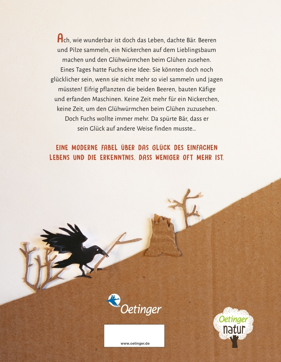 Rückseitencover Fuchs und Bär