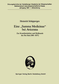 Vorderes Coverbild Eine „Summa Medicinae“ bei Avicenna