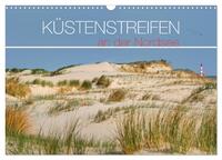 Vorderes Coverbild Küstenstreifen an der Nordsee (Wandkalender 2025 DIN A3 quer), CALVENDO Monatskalender