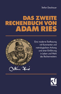 Vorderes Coverbild Das Zweite Rechenbuch Von Adam Ries