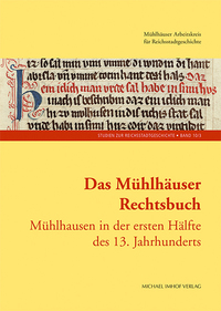 Vorderes Coverbild Das Mühlhäuser Rechtsbuch