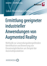Vorderes Coverbild Ermittlung geeigneter industrieller Anwendungen von Augmented Reality