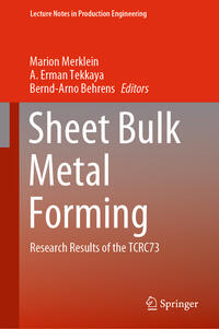 Vorderes Coverbild Sheet Bulk Metal Forming