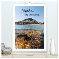 Vorderes Coverbild Rhodos, die Sonneninsel (hochwertiger Premium Wandkalender 2026 DIN A2 hoch), Kunstdruck in Hochglanz