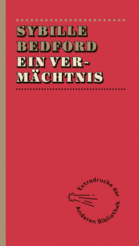 Vorderes Coverbild Ein Vermächtnis
