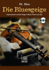 Vorderes Coverbild Die Bluesgeige.