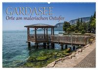 Vorderes Coverbild GARDASEE Orte am malerischen Ostufer (Wandkalender 2025 DIN A2 quer), CALVENDO Monatskalender