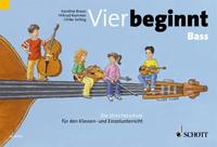 Vorderes Coverbild Vier beginnt