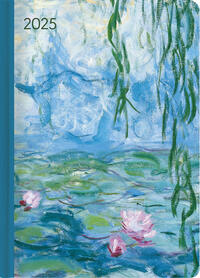 Vorderes Coverbild Alpha Edition - Ladytimer Monet 2025 Taschenkalender, 10x15,2cm, Kalender mit 192 Seiten, Notizmöglichkeiten nach jedem Tag, Wochenübersicht auf 2 Seiten und internationales Kalendarium