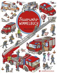 Vorderes Coverbild Feuerwehr Wimmelbuch - Das große Bilderbuch ab 2 Jahre