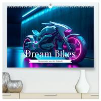 Vorderes Coverbild Dream Bikes - Motorräder aus der Zukunft (hochwertiger Premium Wandkalender 2025 DIN A2 quer), Kunstdruck in Hochglanz