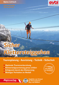 Vorderes Coverbild Sicher Klettersteiggehen