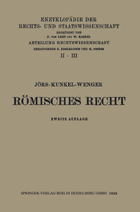 Vorderes Coverbild Römisches Privatrecht