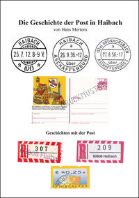 Vorderes Coverbild Die Geschichte der Post in Haibach