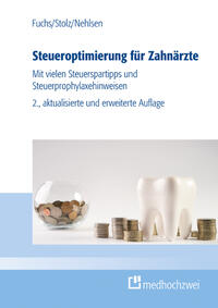 Vorderes Coverbild Steueroptimierung für Zahnärzte