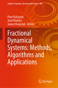 Vorderes Coverbild Fractional Dynamical Systems: Methods, Algorithms and Applications