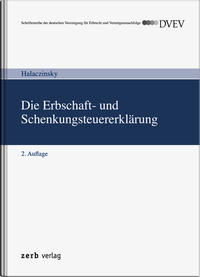Vorderes Coverbild Die Erbschaft- und Schenkungsteuererklärung - DVEV-Ausgabe