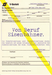 Vorderes Coverbild Von Beruf Eisenbahner