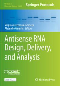 Vorderes Coverbild Antisense RNA Design, Delivery, and Analysis