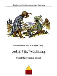 Vorderes Coverbild Qualität, Güte, Wertschätzung.