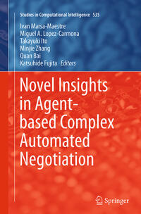 Vorderes Coverbild Novel Insights in Agent-based Complex Automated Negotiation