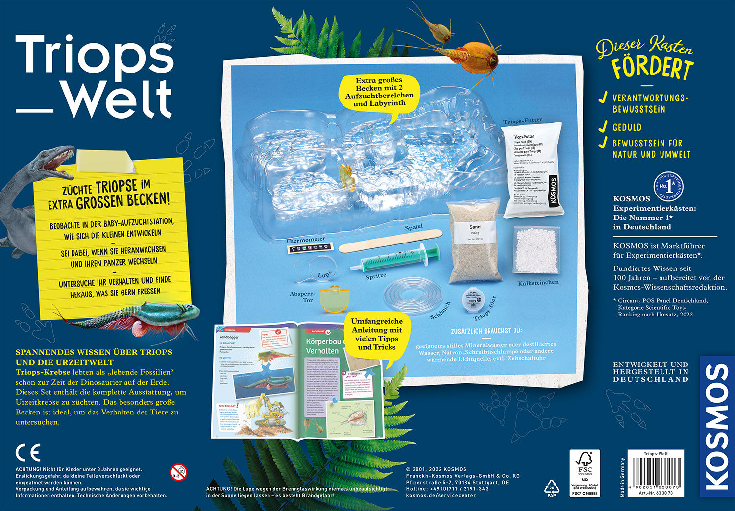 Rückseitencover Triops-Welt