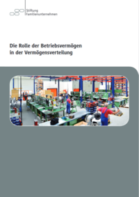 Vorderes Coverbild Die Rolle der Betriebsvermögen in der Vermögensverteilung