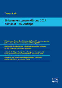 Vorderes Coverbild Einkommensteuererklärung 2024 Kompakt