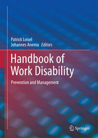 Vorderes Coverbild Handbook of Work Disability