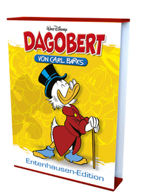 Vorderes Coverbild Entenhausen Edition Dagobert Sammelbox