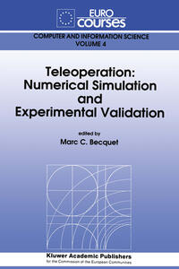 Vorderes Coverbild Teleoperation: Numerical Simulation and Experimental Validation