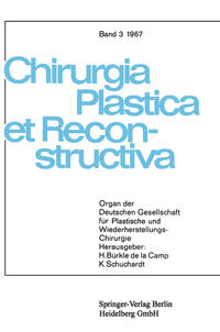 Vorderes Coverbild Chirurgia Plastica et Reconstructiva