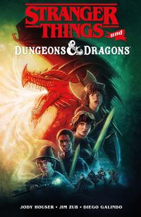 Vorderes Coverbild Stranger Things und Dungeons & Dragons - Der Crossover-Comic zur Netflix-Erfolgsserie und Pen & Paper-Games