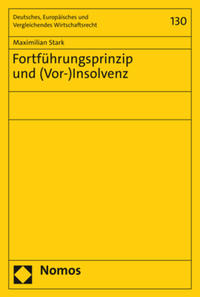 Vorderes Coverbild Fortführungsprinzip und (Vor-)Insolvenz