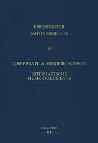 Vorderes Coverbild Esterházysche Musik-Dokumente