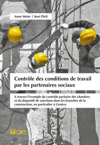 Vorderes Coverbild Contrôle des conditions de travail par les partenaires sociaux