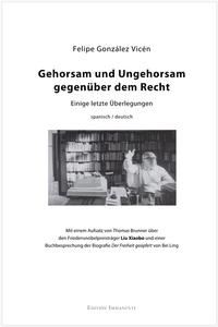 Vorderes Coverbild Gehorsam und Ungehorsam gegenüber dem Recht / Einige letzte Überlegungen