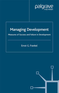 Vorderes Coverbild Managing Development