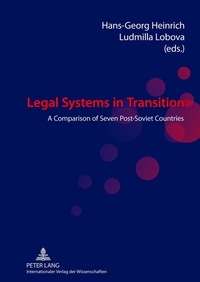 Vorderes Coverbild Legal Systems in Transition