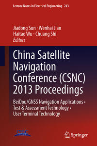 Vorderes Coverbild China Satellite Navigation Conference (CSNC) 2013 Proceedings