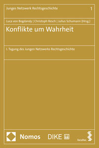 Vorderes Coverbild Konflikte um Wahrheit
