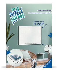 Vorderes Coverbild Puzzlezubehör - Puzzle-Rahmen, weiß